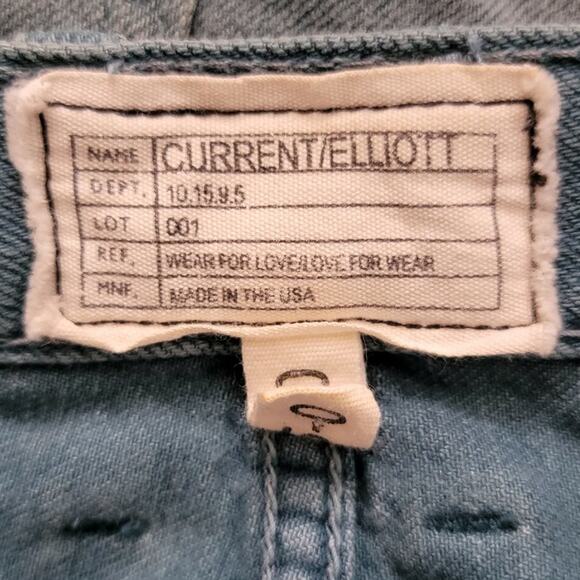 Current/Elliot Cutoff Denim Jean Shorts - Picture 13 of 14